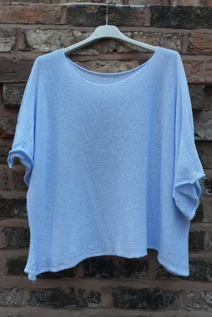 Conrad Box Cotton Knit Ice /15=